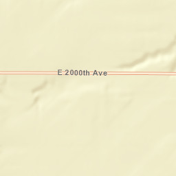 E 2000th Ave Hutsonville IL 62433 Street Map