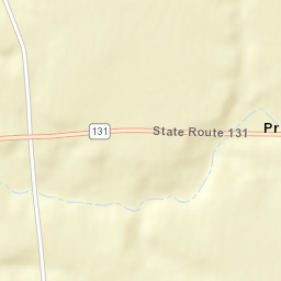 Pricetown Ohio Street Map