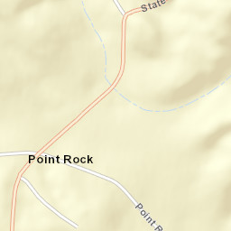 Point Rock Ohio Street Map