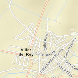 Villar del Rey Street Map