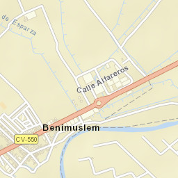Benimuslem Street Map