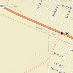 Hugo Street Map