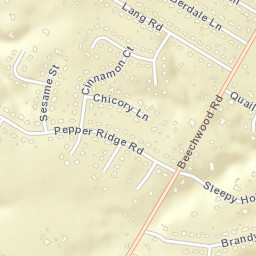 Romohr Acres Ohio Street Map