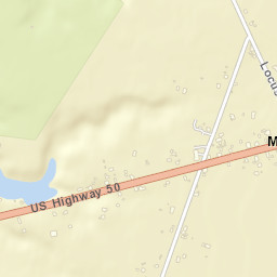 Monterey Ohio Street Map