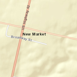 New Market Ohio Street Map