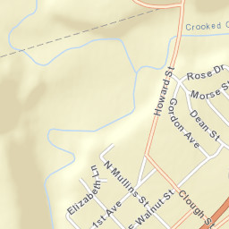Waverly Heights Ohio Street Map