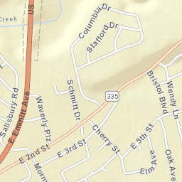 Kilgore Estates Ohio Street Map