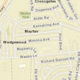 Mayfair Delaware Street Map