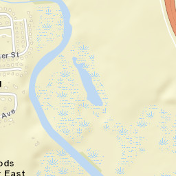 Woods Manor East Delaware Street Map