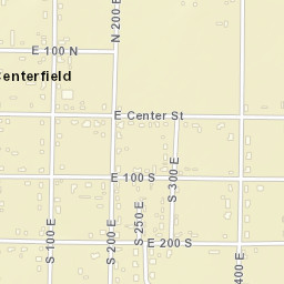 183-199 E 200 S St Centerfield UT Street Map