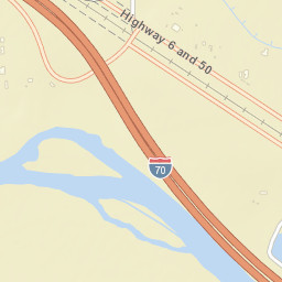 Rhone Colorado Street Map