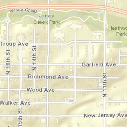 1919 North 15th Street Kansas City KS Street Map