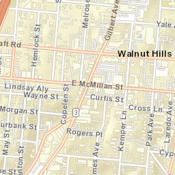 Peebles Corner Ohio Street Map