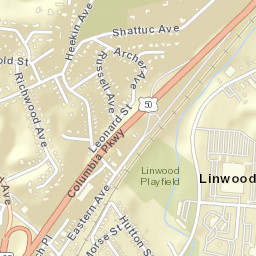 Linwood Ohio Street Map
