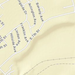 Waverly Estates Ohio Street Map