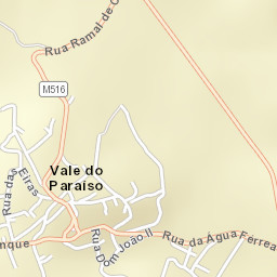 Vale do Paraíso Street Map