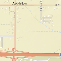 Appleton Colorado Street Map
