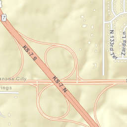 State Avenue & U.S. 73 Kansas City KS Street Map