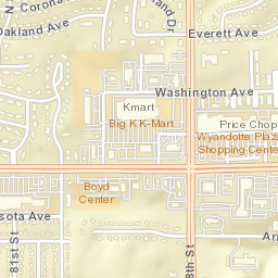 1501-1509 North 78th Street, Kansas City Street Map