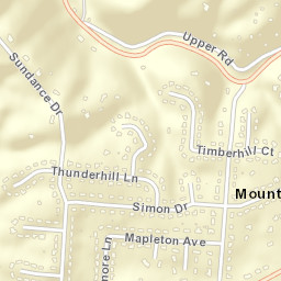 Mountview Ohio Street Map