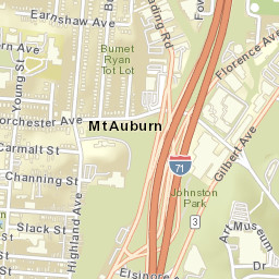 Prospect Hill Ohio Street Map