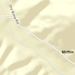 Newfain Ohio Street Map