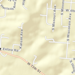 Comet Ohio Street Map