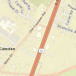 Meadow Glen Delaware Street Map