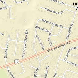 The Blades Delaware Street Map