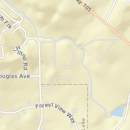 Pine Crest Colorado Street Map