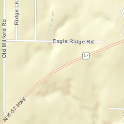 Kansas 57, Milford, KS 66514, USA Street Map