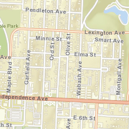 520 Garfield Avenue Kansas City MO Street Map