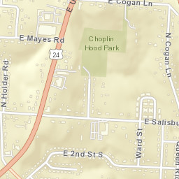 15901-15911 East Salisbury Road, Independence Street Map