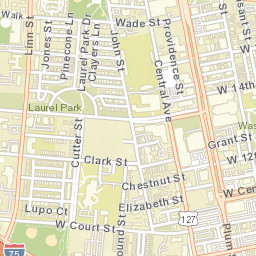 Laurel Homes Ohio Street Map