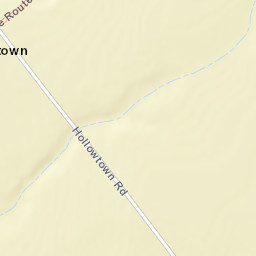 Hollowtown Ohio Street Map