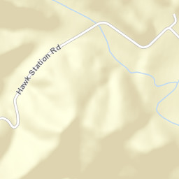 Hawks Ohio Street Map