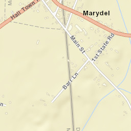 Marydel Delaware Street Map