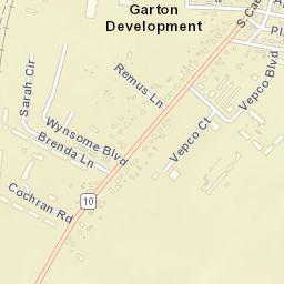 Garton Development Delaware Street Map