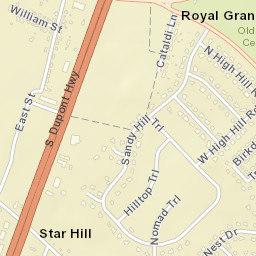Star Hill Delaware Street Map