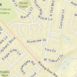 Royal Grant Delaware Street Map