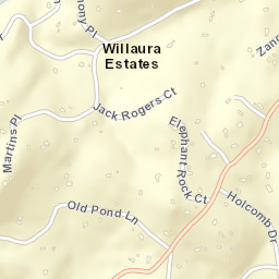 Willaura Estates California Street Map