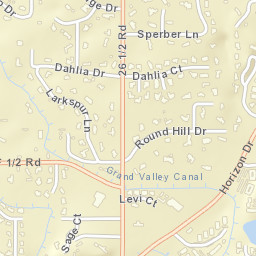 683 Glen Caro Dr Grand Junction CO Street Map