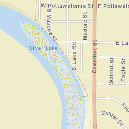 445 Chestnut Street, Silver Lake, KS 66539 Street Map