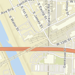 Interstate 670, Kansas City, KS 66105, USA Street Map