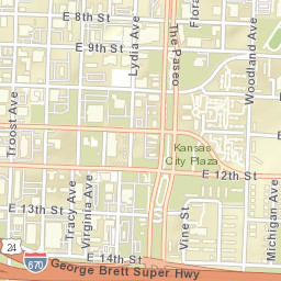 720 Troost Avenue, Kansas City, MO 64106 Street Map