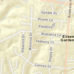 Eileen Gardens Ohio Street Map