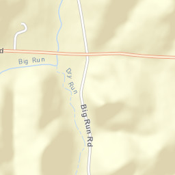 Big Rock Ohio Street Map