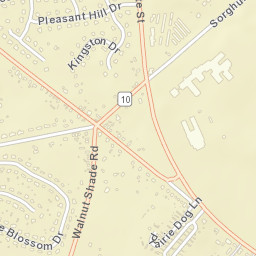 Rising Sun Delaware Street Map