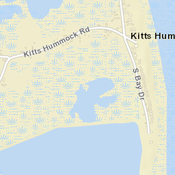 Kitts Hummock Delaware Street Map