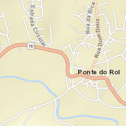 Ponte do Rol Street Map